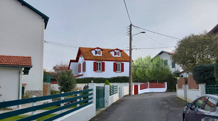 restructuration d'une maison Biarritz, Pays basque