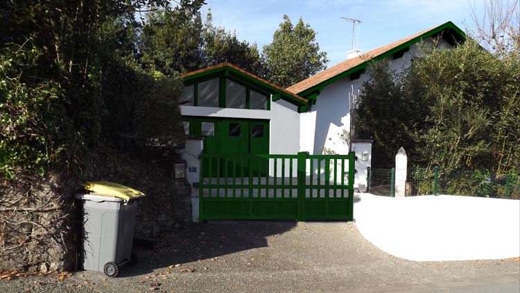 Création d'un garage et d'une Buanderie Guéthary, Pays Basque