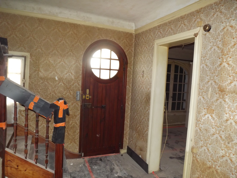 Chantier de rénovation d'une maison à Anglet, Pays Basque