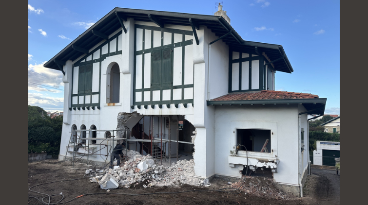 Réalisation d'ouverture maison Biarritz, Pays Basque 