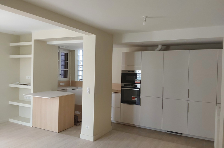 Rénovation d'un appartement à Biarritz, Pays Basque 