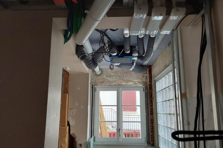 Rénovation énergétique d'un appartement à Biarritz, Pays Basque 
